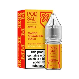 Pod Salt Nexus Mango Strawberry Peach 10ml Nic Salt