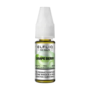 Grape Berry Elfliq Nic Salt by Elfbar - 10ml