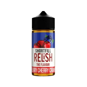 Relish Blueberry Cherry Cranberry 100ml Shortfill E-liquid