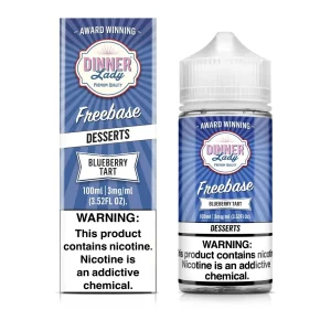 Dinner Lady Blueberry Tart 100ml E-Juice