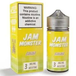 Banana E-Liquid by Jam Monster - Image 2