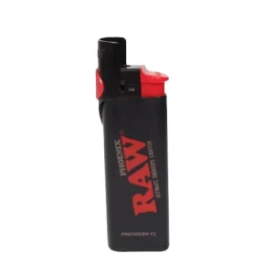 RAW Refillable Phoenix Lighter with Wind Blocker