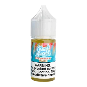Iced Strawberry Peach Cloud Nurdz Salts 30ml