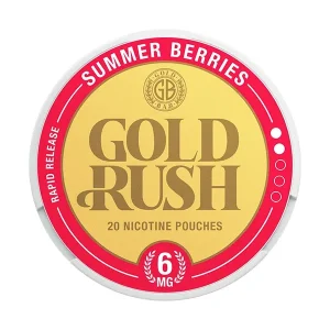 Gold Rush Summer Berries Nicotine Pouches