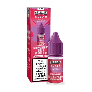 Doozy Vape Seriously Clear Strawberry Sour Raspberry 10ml Nic Salt