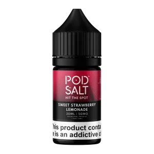 Sweet Strawberry Lemonade Pod Salt Onyx Salts