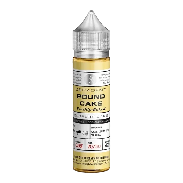 Pound Cake BSX Vapor eJuice