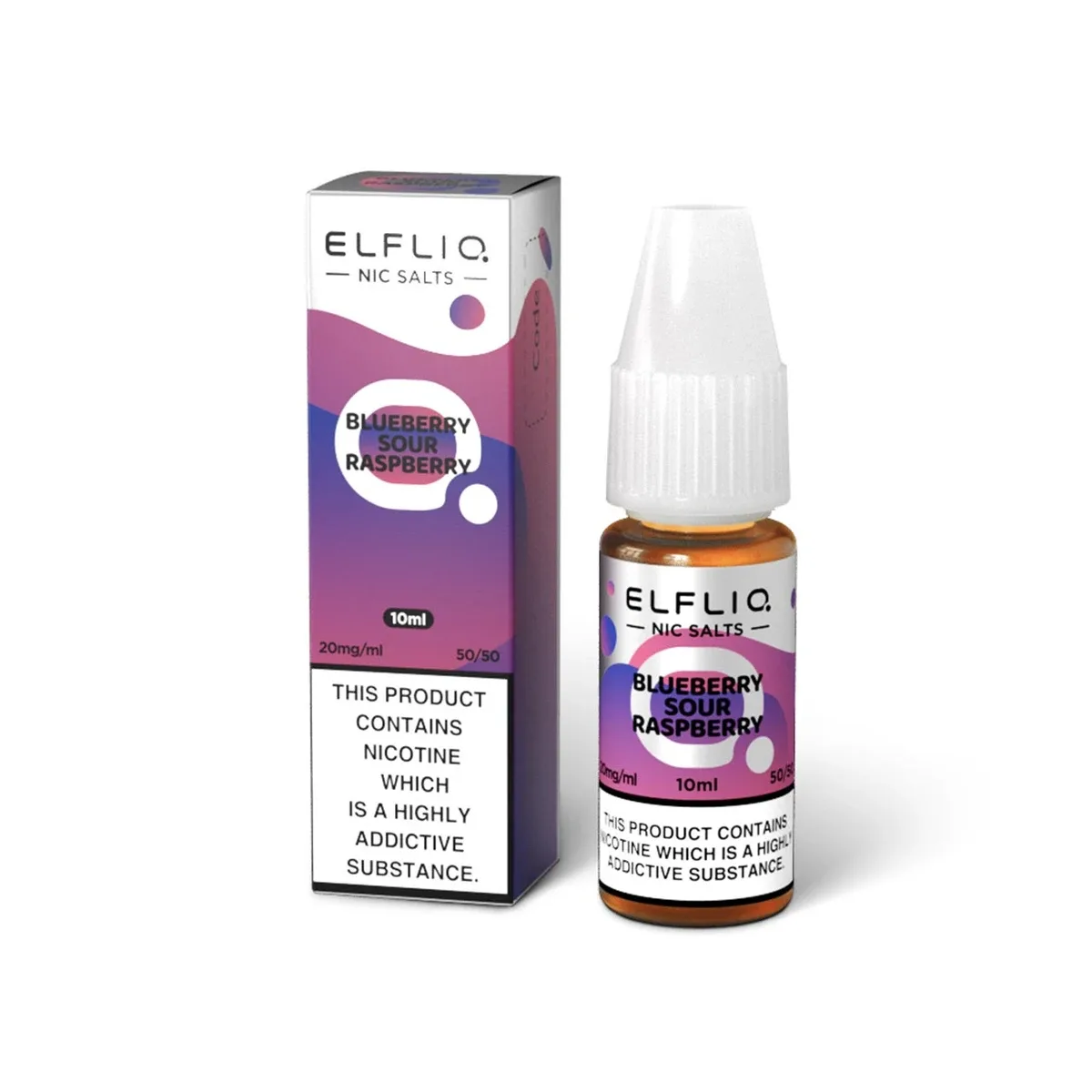 Elfliq Blueberry Sour Raspberry 10ml E-Liquid from Elf Bar