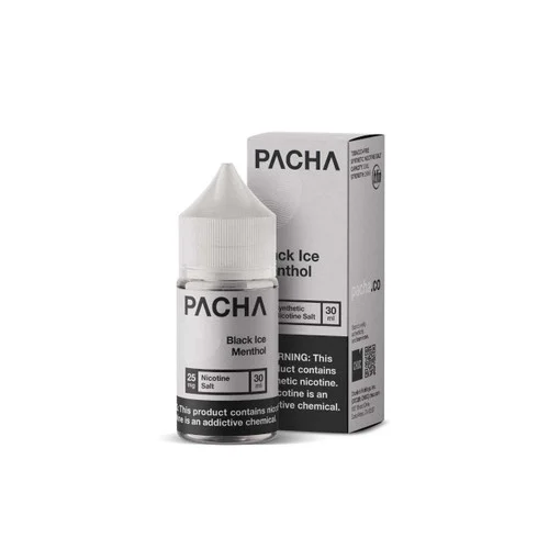 Pacha Salts Black Ice Menthol Synthetic Nicotine E-Juice 30ml - Image 2