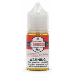 King's Crest Salts American Tobacco 30ml E-Juice