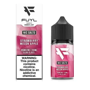 FUYL By Dinner Lady Strawberry Melon Apple Salts 30ml E-Juice