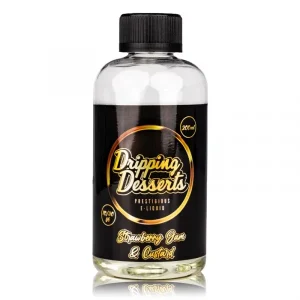Dripping Desserts Strawberry Jam & Custard 200ml Shortfill