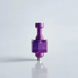 Rekavape 415BB Tsubame Style MTL RBA for Billet / Boro Mod - Purple, Titanium Alloy, 0.8 x 2 / 1.0 x 2 / 0.8 x 3 / 1.0mm x 1