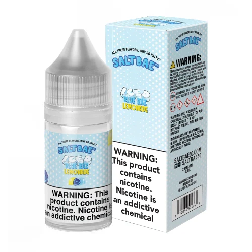 SaltBae50 Iced Blue Raspberry Lemonade Vape Juice