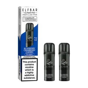 Blueberry Cranberry Cherry Elfbar 600 Pods