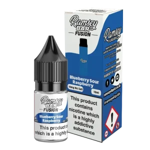 Ramsey Bar Fusion Blueberry Sour Raspberry 10ml Nic Salt