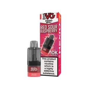 IVG Nexio Red Sour Raspberry Refill Pod