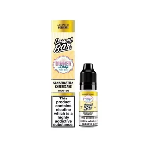 Dinner Lady Dessert San Sebastien Cheesecake Bar Salt 10ml