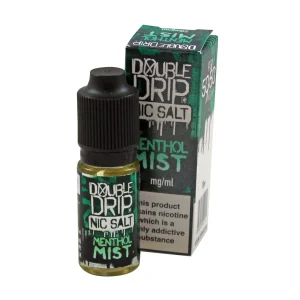 Double Drip Menthol Mist 10ml Nic Salt (Out of Date)