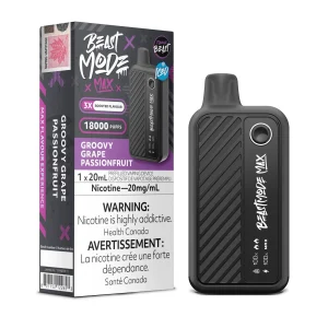 Groovy Grape Passionfruit Flavour Beast Mode Max – Disposable Vape