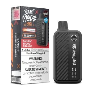 Bangin’ Blood Orange Iced Flavour Beast Mode Max – Disposable Vape