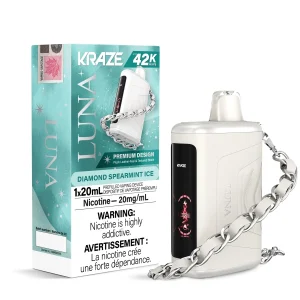 Diamond Spearmint Ice Kraze Luna Disposable