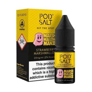 Pod Salt Marina Marshmallow Man 3 Nicotine Salt E-Liquid Fusion