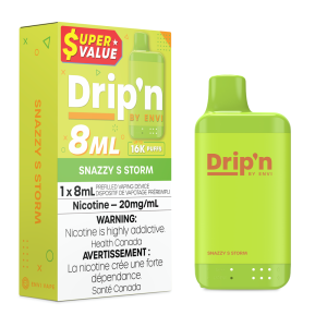 Snazzy S Storm Drip’n by Envi 8mL – Disposable Vape