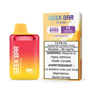 Juicy Mango Ice Geek Bar DF8000 – Disposable Vape