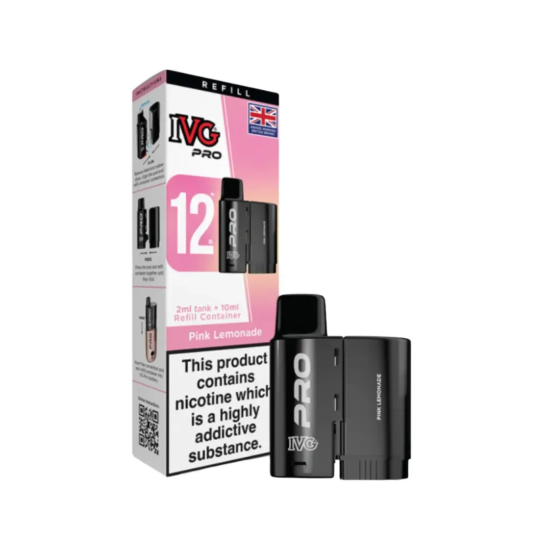 IVG Pro 12 Pink Lemonade Refill Pod