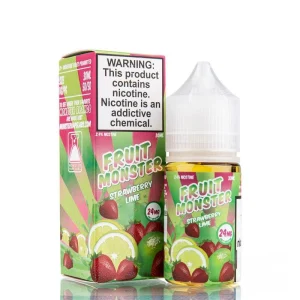 Strawberry Lime by Fruit Monster Nic Salt - 30ml