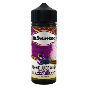 Heaven Haze Icy Grape Blackcurrant 100ml Shortfill