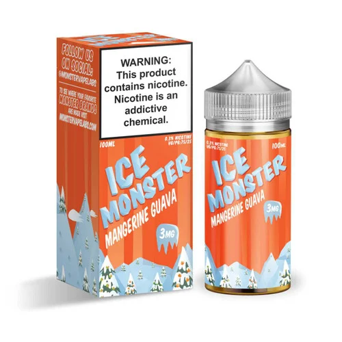 Mangerine Guava E-Juice by Ice Monster E-Liquid 100ML - Image 2