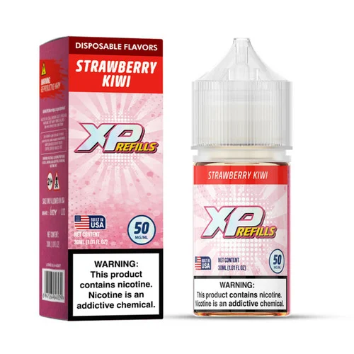 XP Refills Strawberry Kiwi Salt 30ml E-Juice - Image 2