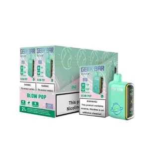 Geek Bar Pulse 15,000 Puff Nicotine Disposable 5pk