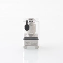 Authentic YFTK VIP-D Film Dot Tank for DotMod dotAIO Mod - Silver, Compatible with 857 + TMD + PNP + GTX Core Coil