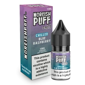 Moreish Puff Chilled Blue Raspberry 10ml Nic Salt