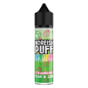 Moreish Puff Fruits Strawberry, Pear & Lime 50ml Shortfill