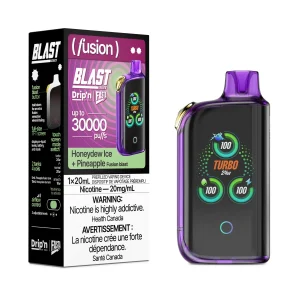 Honeydew Ice Pineapple Fusion Drip’n by Envi Fasta Blast 30K – Disposable Vape