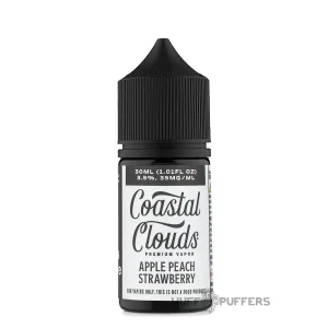 Coastal Clouds Salt – Apple Peach Strawberry 30mL