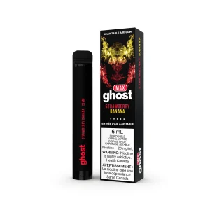 Strawberry Banana Ghost Max – Disposable Vape
