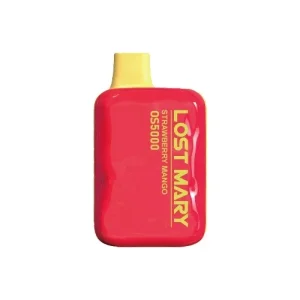 Elf Bar EBDESIGN Lost Mary OS5000 Disposable Vape Kit 5000 Puffs Strawberry Mango