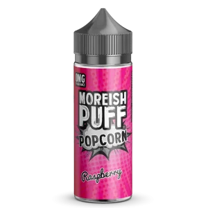 Moreish Puff Popcorn Raspberry 100ml Shortfill