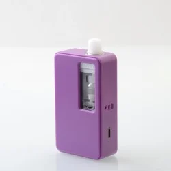 Authentic Veepon Kuka Pro AIO 60W Boro Box Mod Kit - Purple, VW 1~60W, 1 x 18650, 0.3 / 0.6ohm, 5ml, KUKA Boro RBA, VP60 Chip