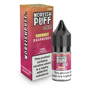 Moreish Puff Sherbet Raspberry 10ml Nic Salt