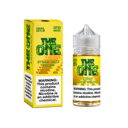 The One Straw Razz Melon 100ml E-Juice - Image 2
