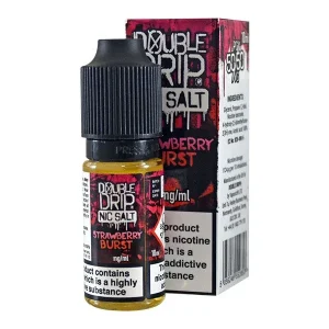Double Drip Strawberry Burst 10ml Nic Salt