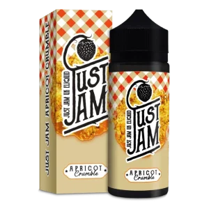 Just Jam Apricot Crumble 100ml Shortfill