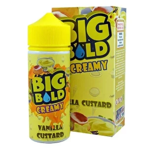 Big Bold Creamy Vanilla Custard 100ml Shortfill