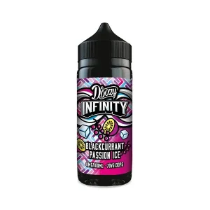 Doozy Vape Infinity Pod Fill 50/50 Blackcurrant Passion Ice 0mg 100ml Shortfill